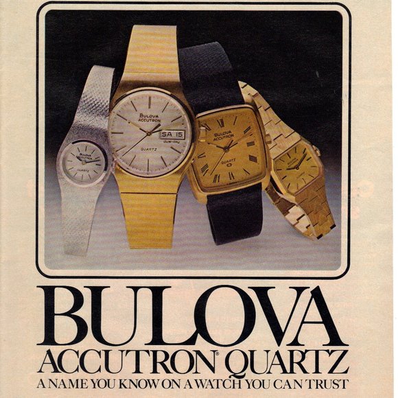 Vintage 1978 Print Ad for Bulova Accutron Quartz and the 1979 Ford Pinto PA499 - Picture 1 of 2